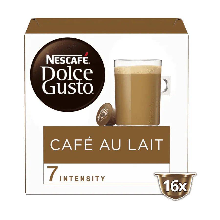 dolce gusto café au lait pack