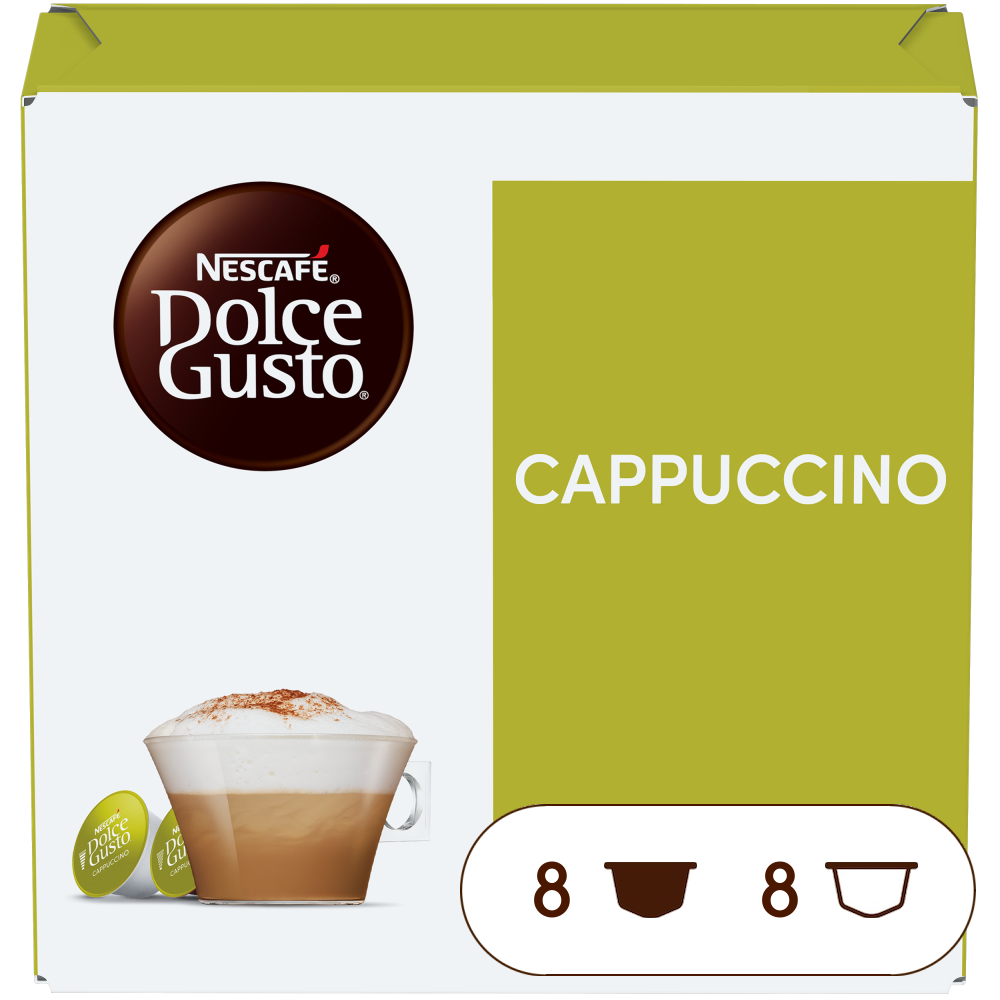Cappuccino Coffee Capsules Nescafé Dolce Gusto