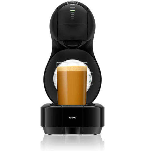 Lumio BY KRUPS Black Coffee Machines Nescafe Dolce Gusto