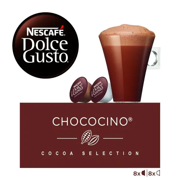 Chococino Coffee Capsules Nescaf Dolce Gusto