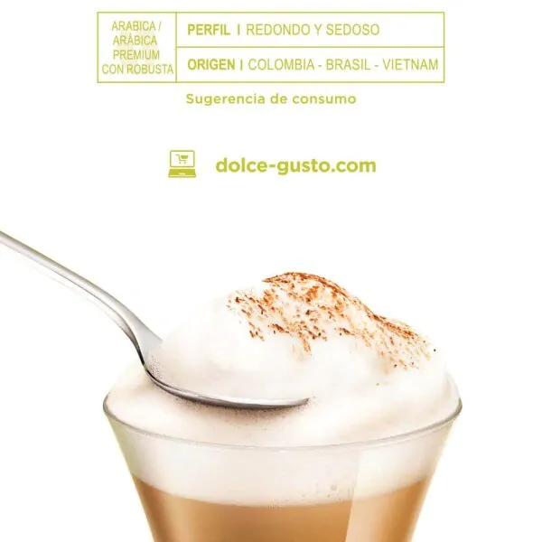 Cappuccino Skinny Coffee Capsules Nescaf Dolce Gusto