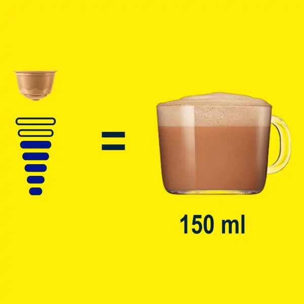 Nesquik Capsule box  Nescafé Dolce Gusto MENA