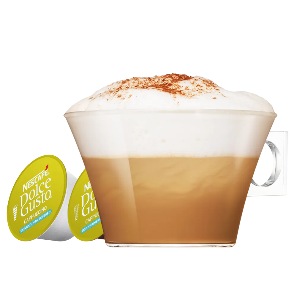 Cappuccino Skinny Coffee Capsules Nescafe Dolce Gusto