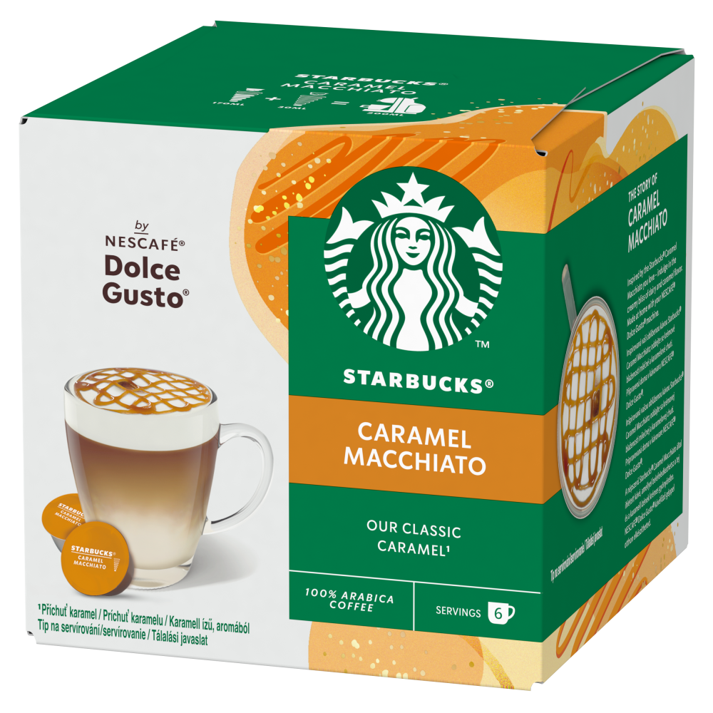 【Caramel Macchiato】 Caramel Macchiato - STARBUCKS® | Nescafé Dolce Gusto