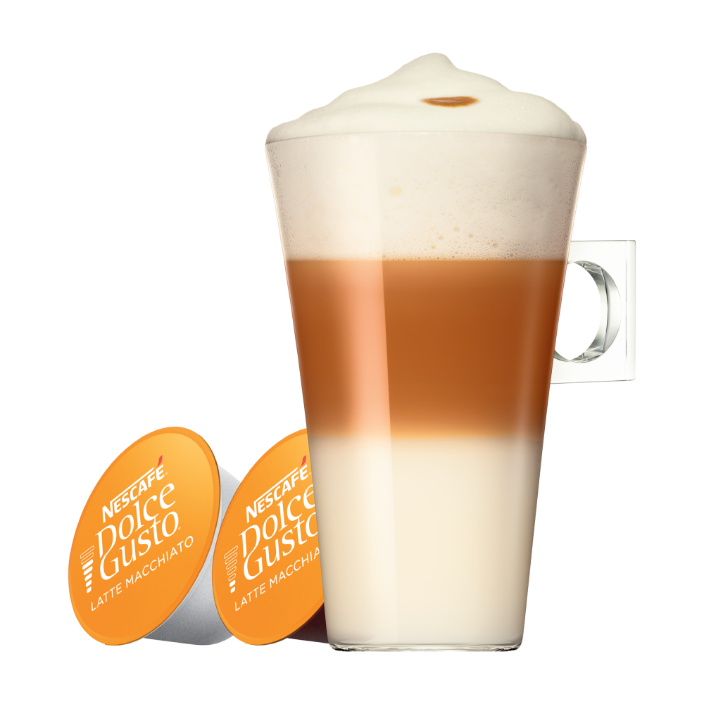 Latte Macchiato Coffee Capsules Nescafé Dolce Gusto