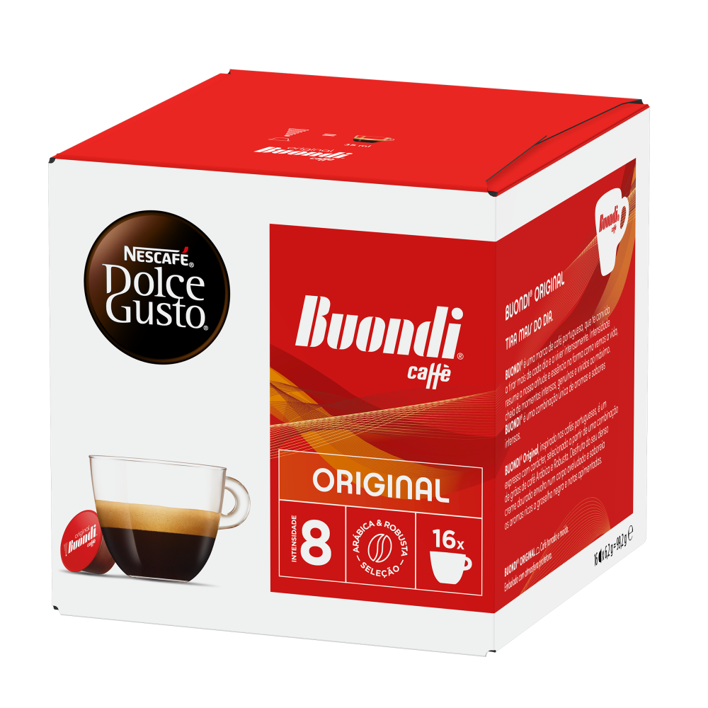 Buondi Black Coffee Coffee Capsules Nescafé Dolce Gusto