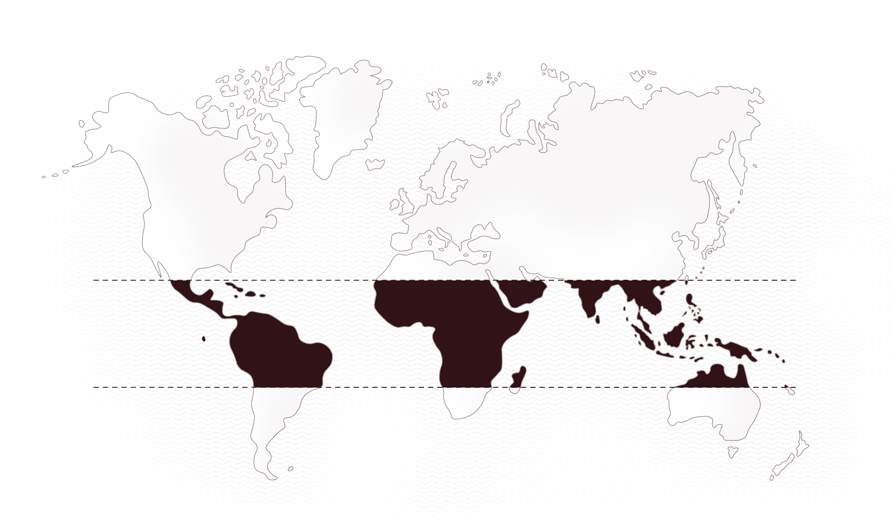 World map black